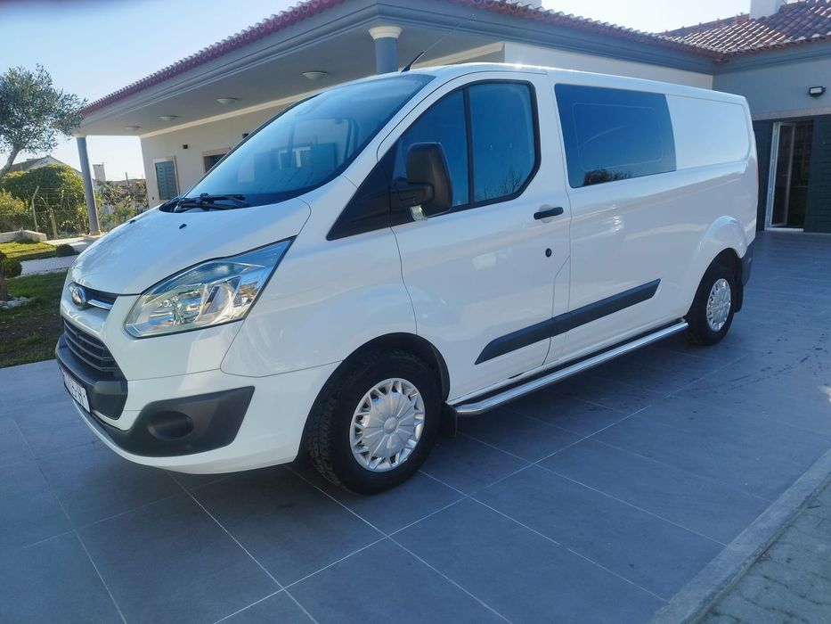 Ford Transit Custom  2.2 Tdci 125 Cv L2H1 Cabine  Dupla 6 Lugares