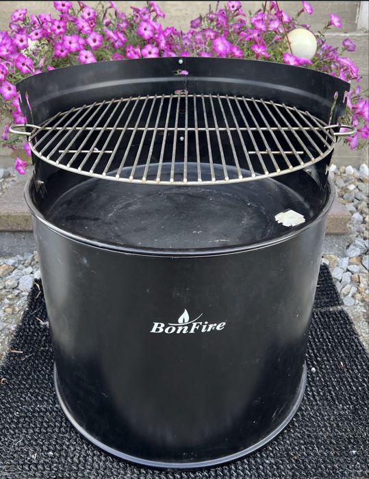 Grill ogrodowy BonFire beczka 50 cm