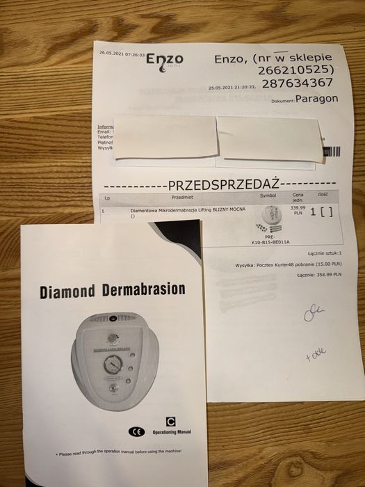 Mikrodermabrazja diamentowa
