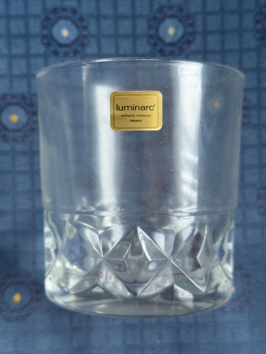 Conjunto Luminarc cristal lapidado para whisky – (novo)