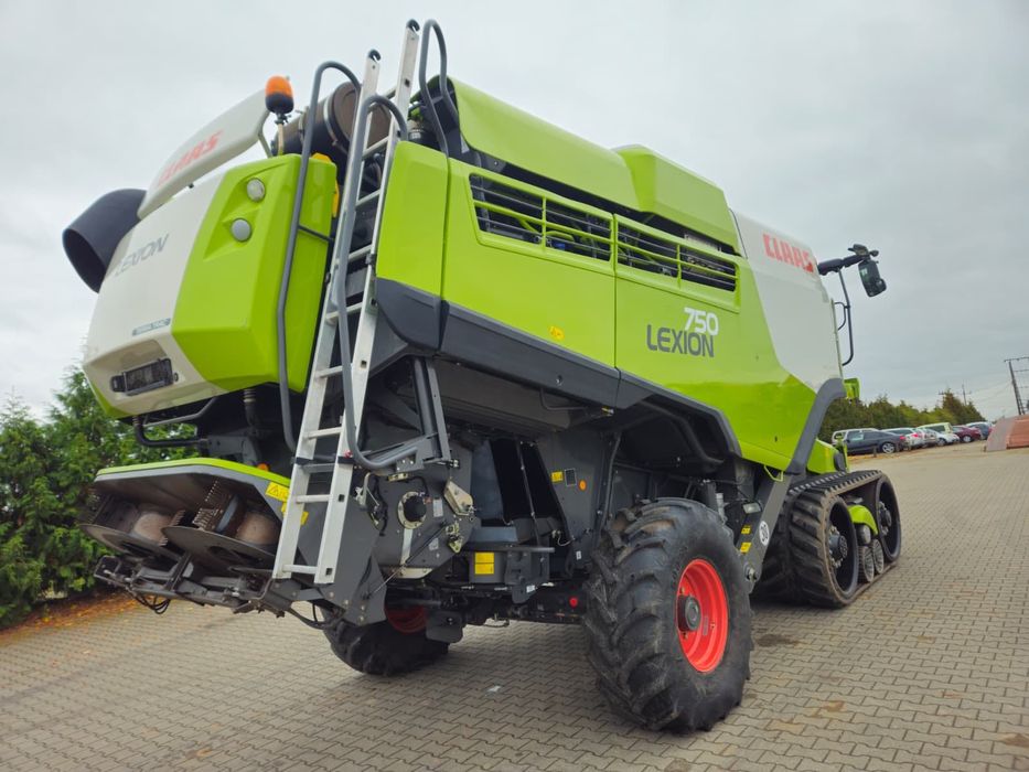 Claas Lexion 750TT + V930 Kombajn zbożowy, rotorowy, Laser Pilot