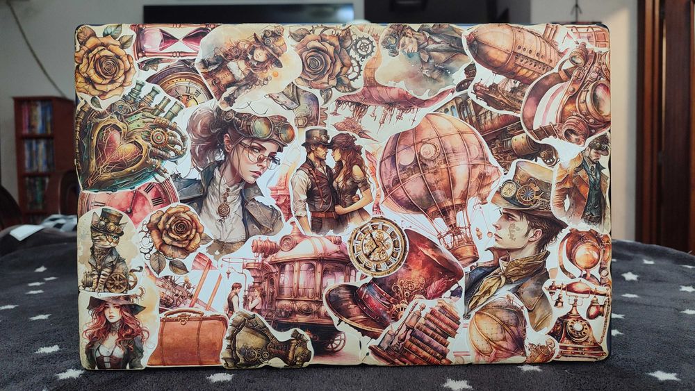 Portátil – i5, 16GB RAM, 512GB SSD – Tema Steampunk