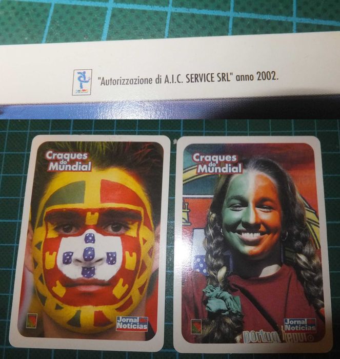 Cartas JN Futebol Mundial 2002