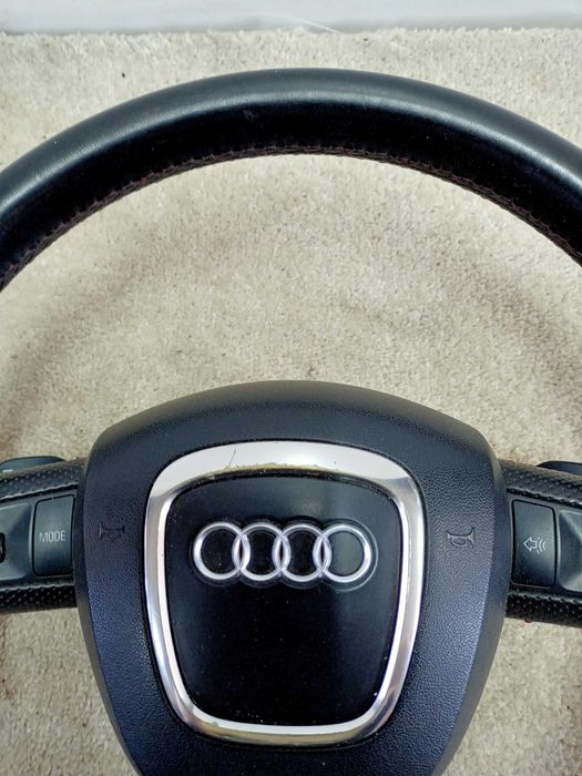 Audi A4 B7 A6 C6 FL lift kierownica s-line łopatki airbag multifunkcja