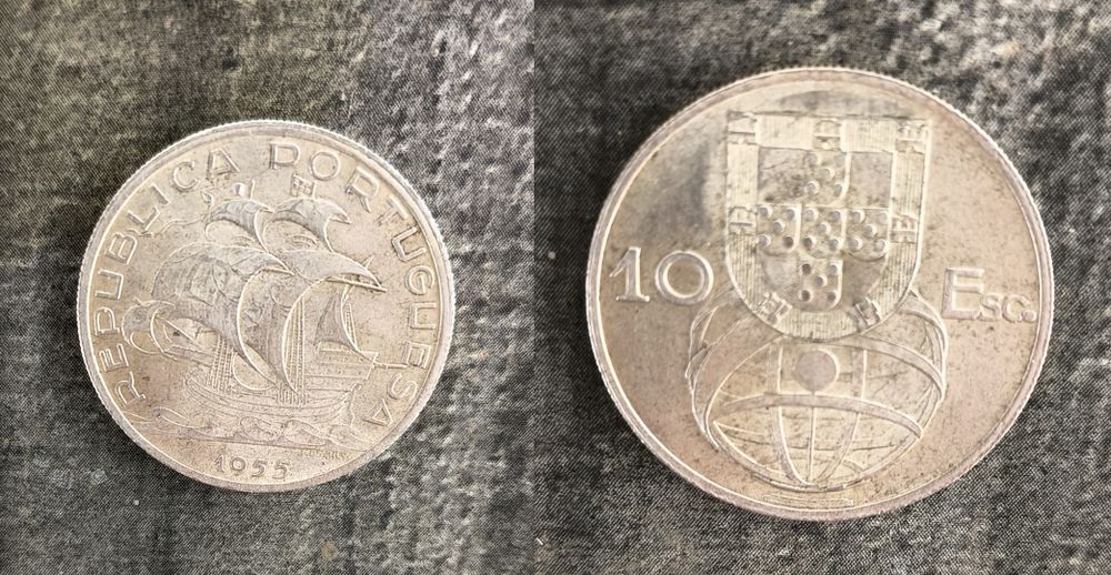 4 Moedas Comemorativas em Prata