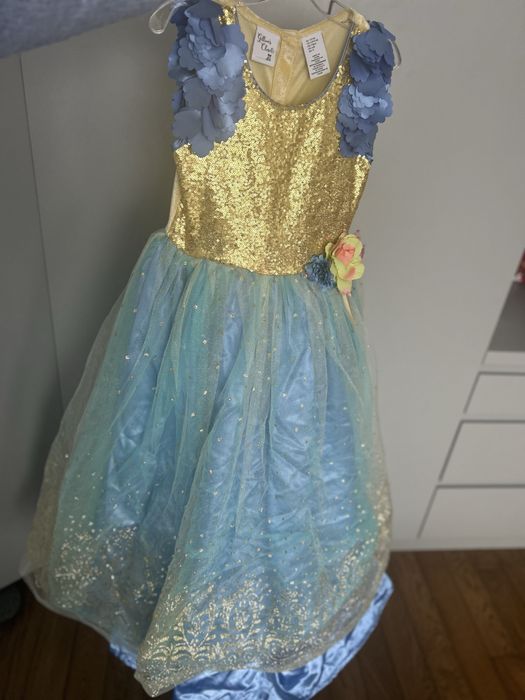 Pani zima królewna księżniczka Elsa strój księżniczki