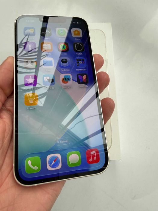 iPhone 13, Starlight, 128 GB, gwarancja