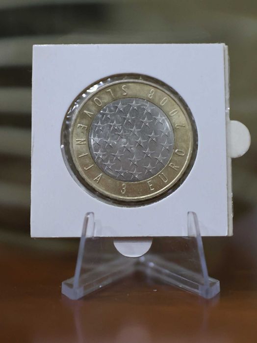 Eslovénia 3 € 2008 Presidência Eslovena do Conselho da União Europeia