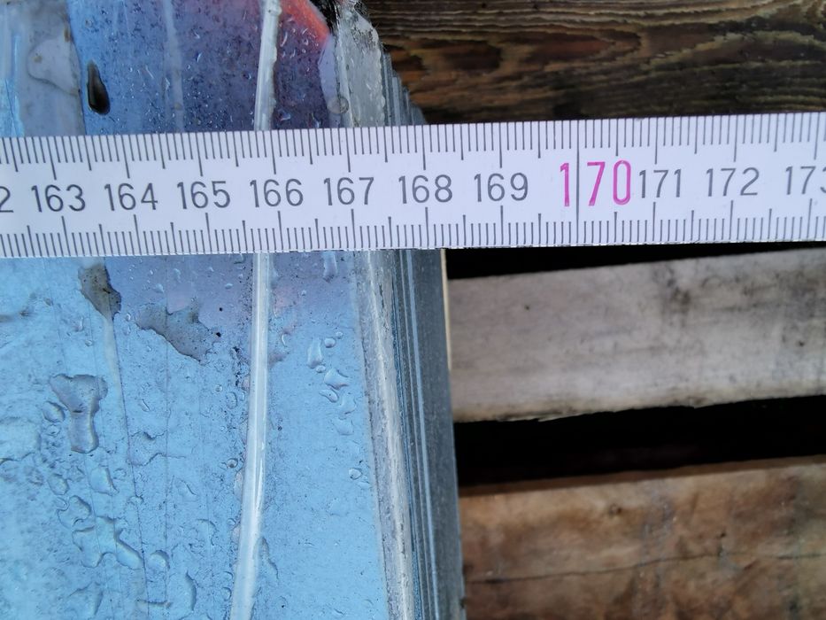 Blacha płaska OCYNK  obróbkowa 167 x 58