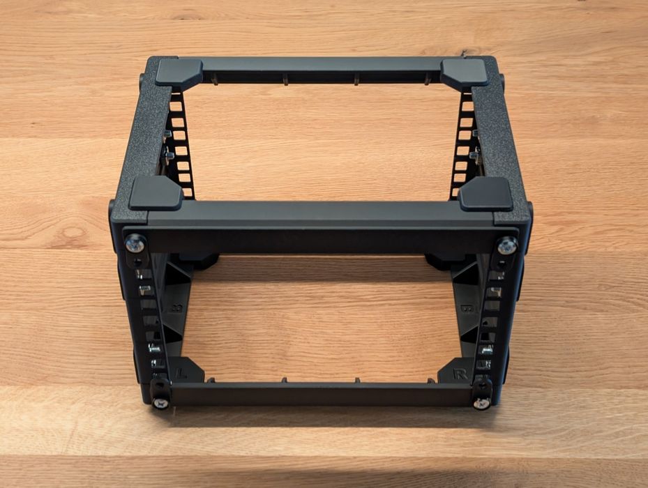 модульна 10" серверна стійка (mini rack) 1U–4U для HomeLab / мережевог
