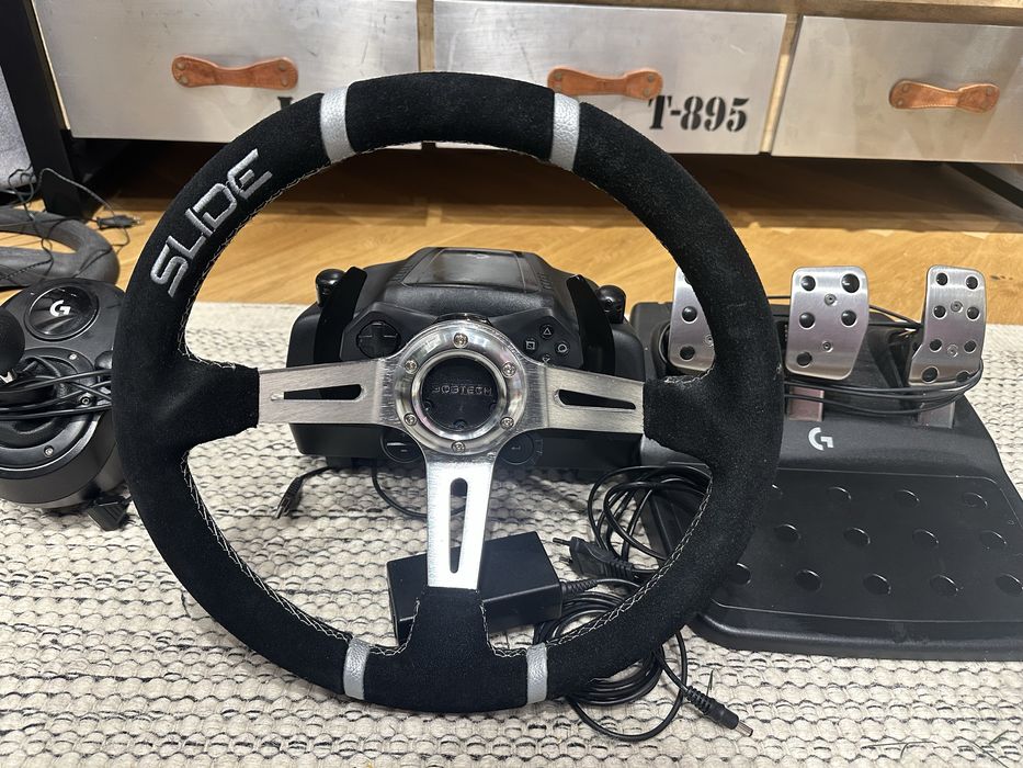 Logitech G923 + SHIFTER / zamiana