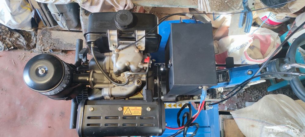 Мотоблок дизельний ДТЗ 512ДНЕ