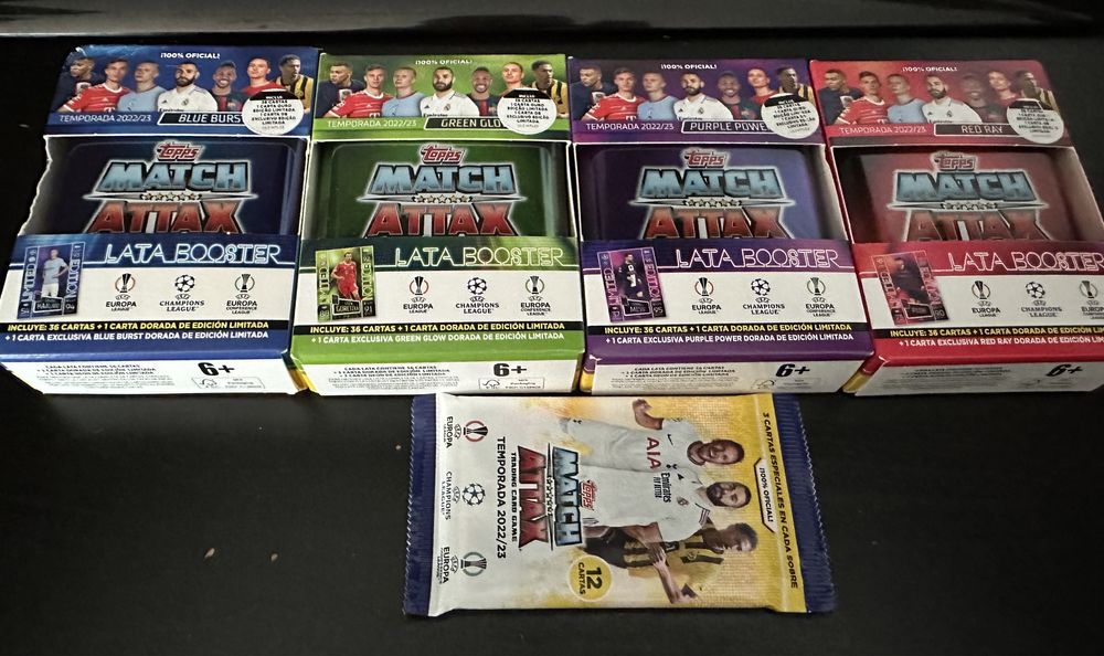 Cartas Match Attax 22/23 Topps - (241 diferentes)
