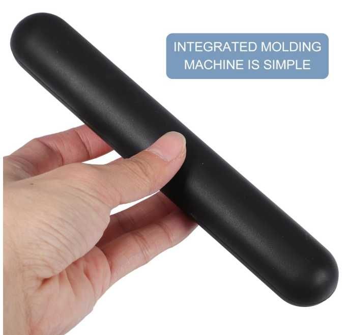 Silikonowy pałeczkowy ubijak do kawy / knock bar  17 cm – czarny