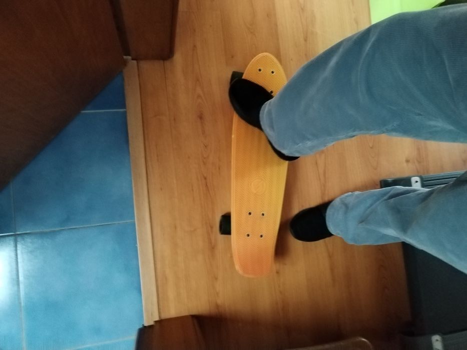 skate de plástico médio .