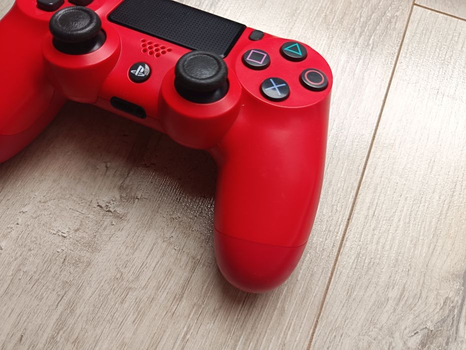Kontroler PS4 Sony oryginalny bezprzewodowy pad czerwony