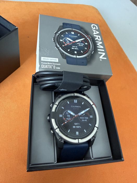 Garmin Quatix 8 amoled 51mm szafir gwarancja komplet