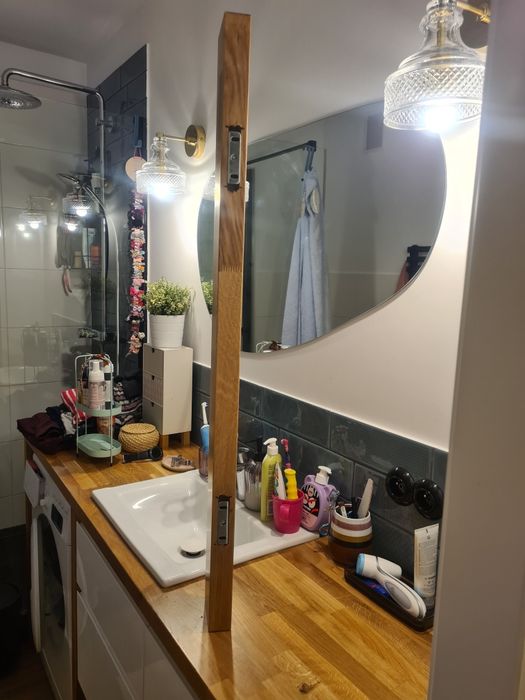 Lite drewno drewniana półka 100cm dł.