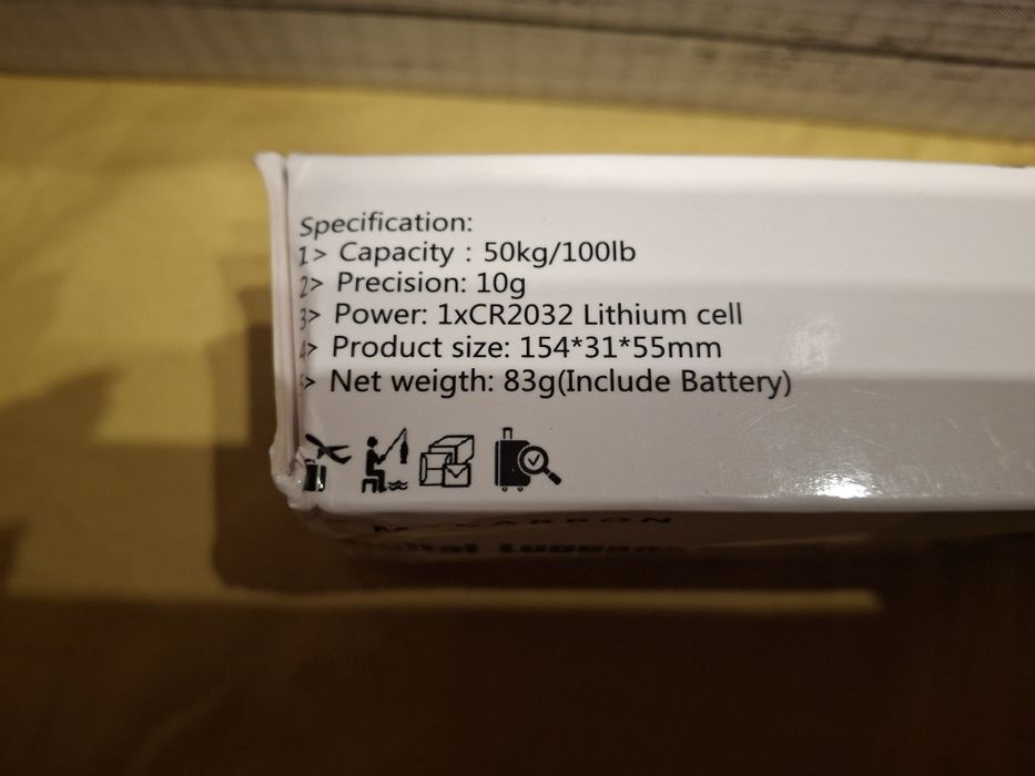 Waga bagażowa do 50 kg
