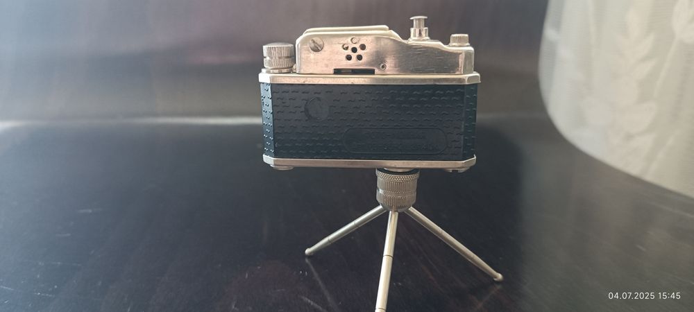 Зажигалка-фотоаппарат бензиновая - "ФОТО-МОЛНИЯ". Есенин.