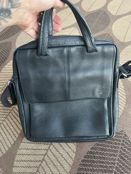 Мужская кожанная сумка Tergan