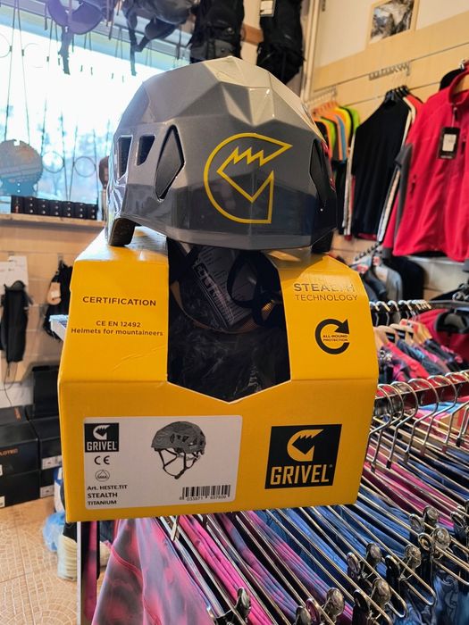 Kask wspinaczkowy Grivel  Stealth Titanium