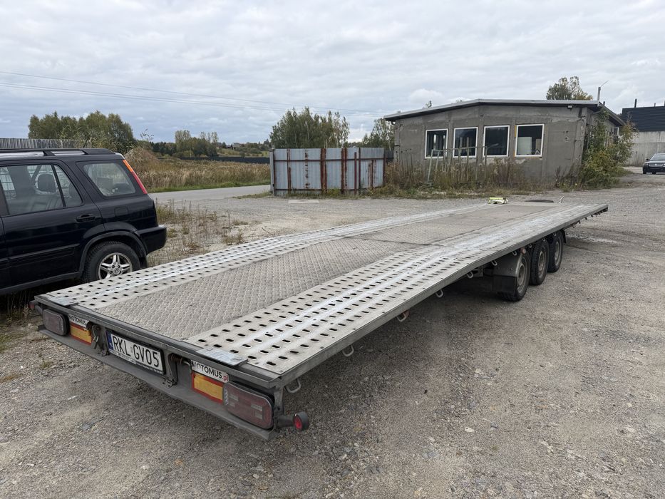 Laweta przyczepa na dwa samochody BORO NIEWIADOW  8.5x2.1