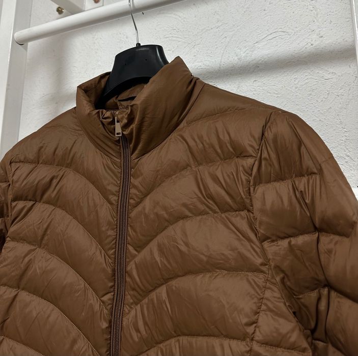 Микро пуховик ХЛ размер базовая курточка Uniqlo пуффер