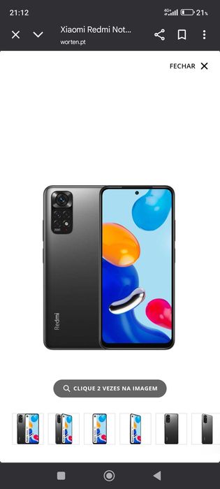 Redmi note 11 - 128GB (Negociável]