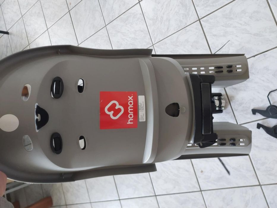 Fotelik rowerowy na rower hamax siesta odchylany do snu