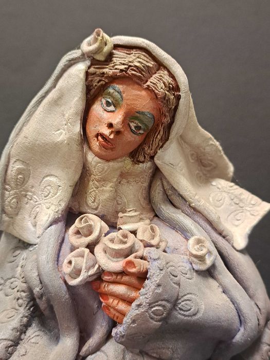 Nossa Senhora do O, Arte em barro de Aljezur