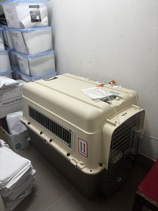 duża klatka dla psa kennel transporter