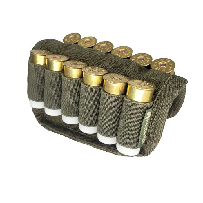 Патронташ MARCK-MEN на приклад на 6-8-12 патронів .12К для дозарядки