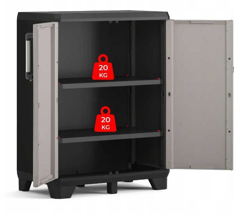 Шафа пластикова багатофункціональна Keter/Kis Armadio Pro Basso 249837