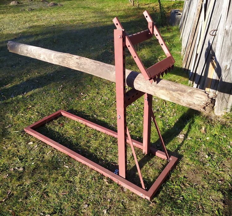 Stojak do cięcia kłód