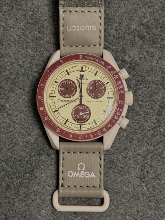 Relógio MoonSwatch Pluto