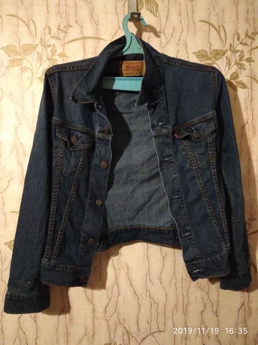 Джинсовая куртка levis оригинал