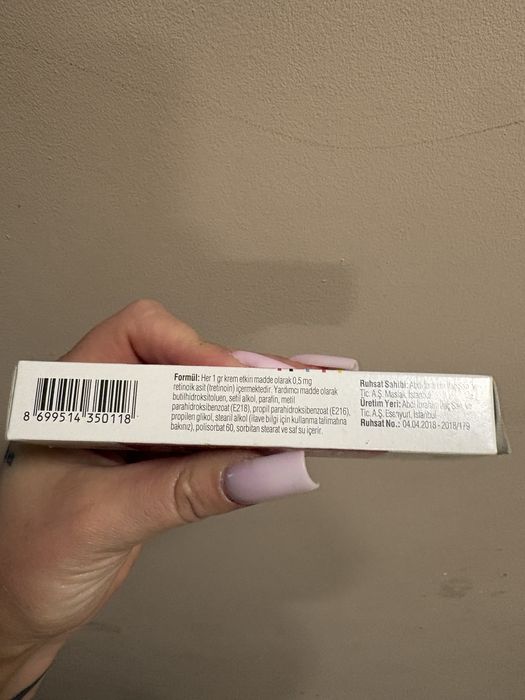 Acnelyse 0,05% Krem (tretinoina)