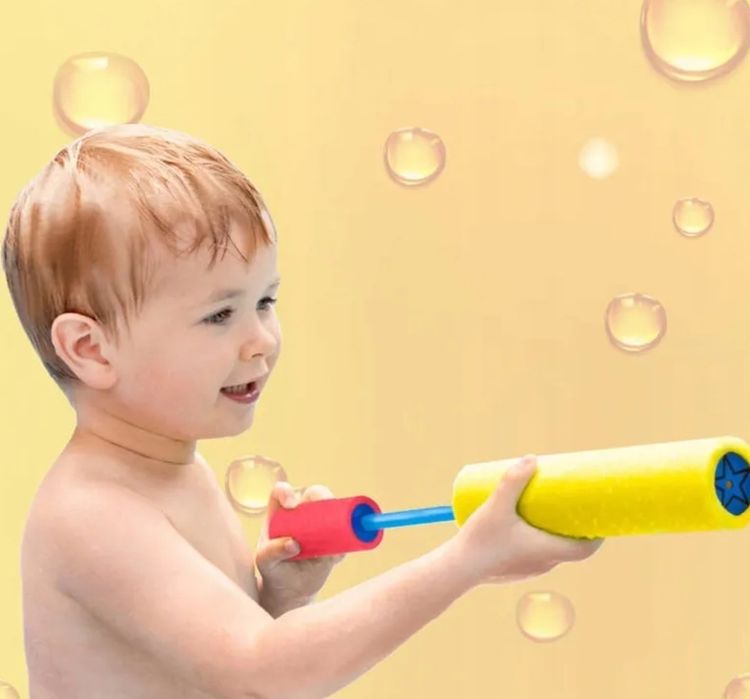 Zestaw 4 szt. 30cm pistolety piankowe na wodę armatka wodna do basenu