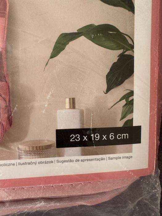 Nowy różowy rozkładany organizer podróżny