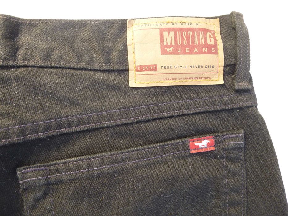 Mustang Jeans, black, praticamente nova, 33/32