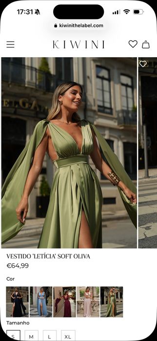 Vestido cerimónia Kiwini
