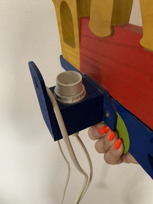 Люстра та бра паравозик б/у