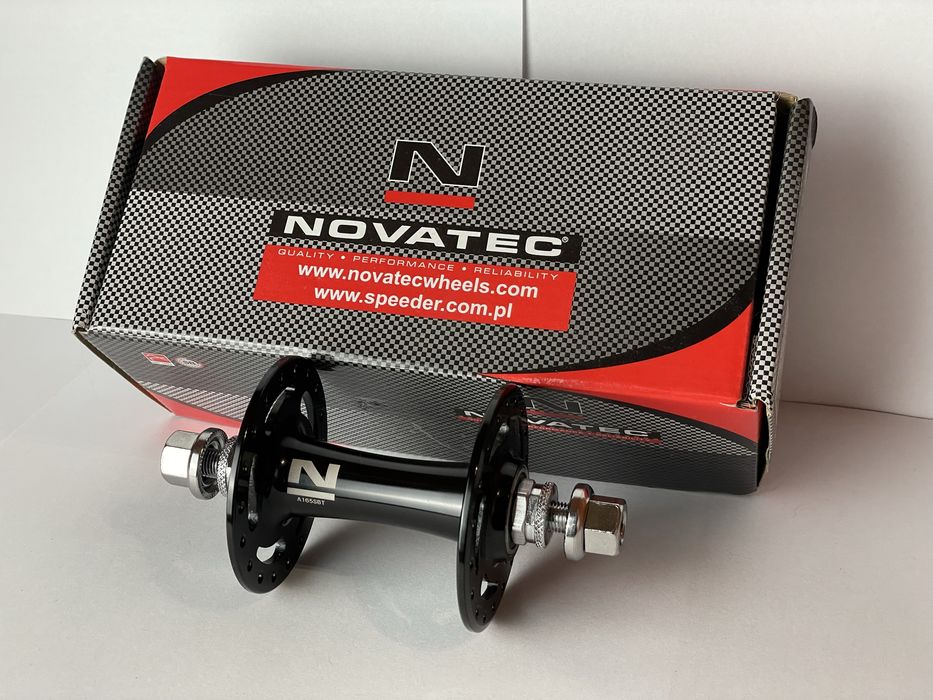 Piasta przednia NOVATEC NT-A165SBT-CZ 36H ostre koło