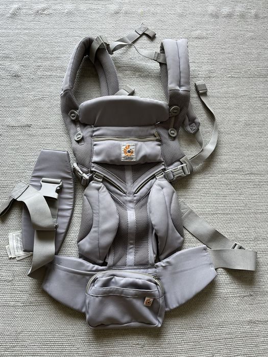 Marsúpio Ergobaby Omni 360 Cool Air Mesh – Cinzento