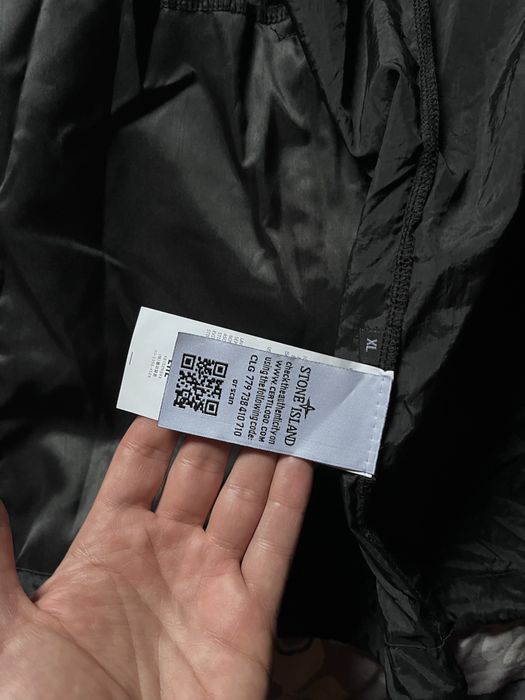 Вітровка Stone Island Nylon black