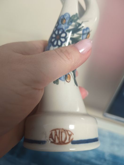Stojak dłoń na pierścionki Bolesławiec Andy