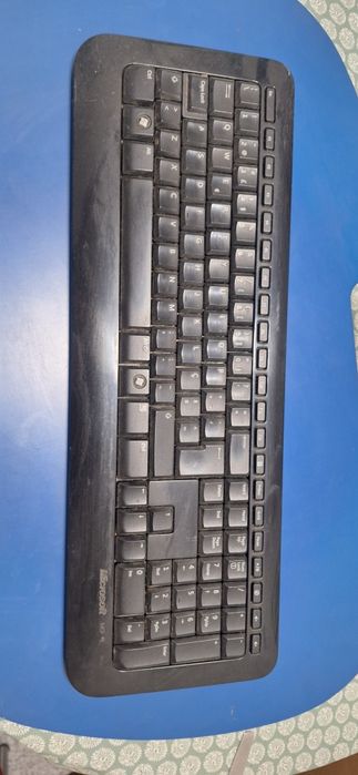 Teclado computador a funcionar