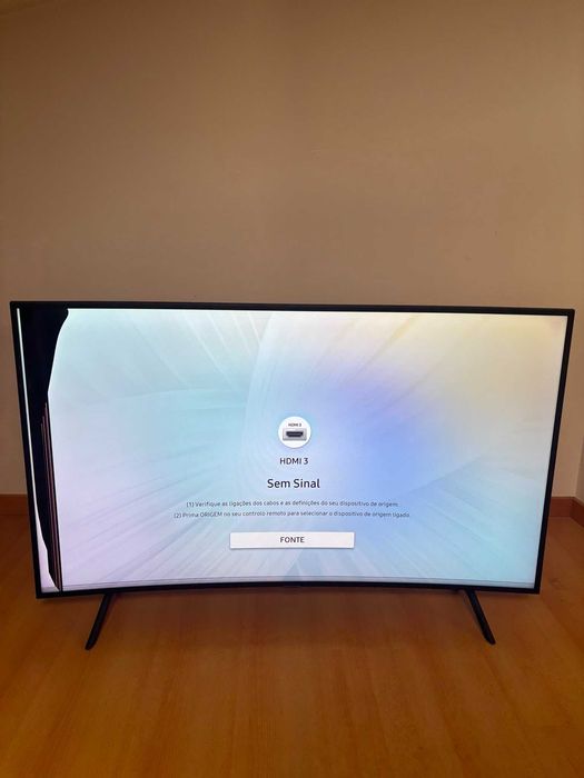 Tv Samsung 55´Curva Smart 4k - com defeito