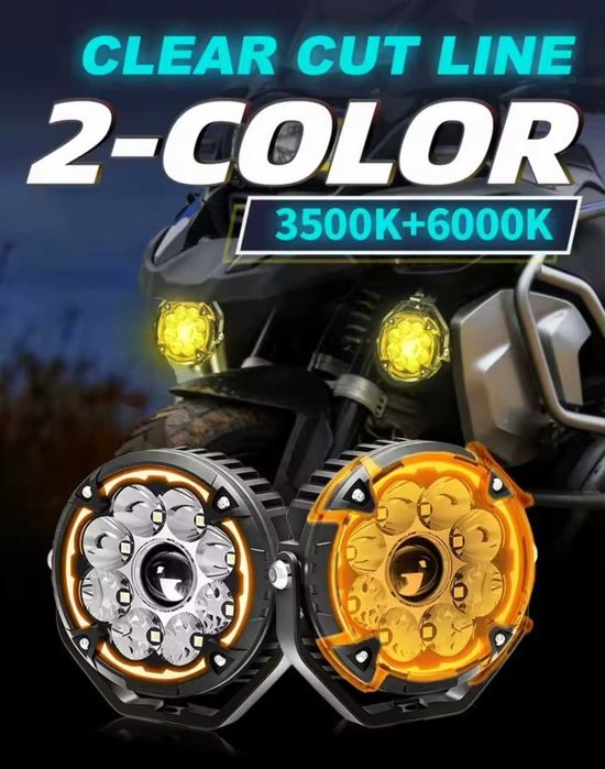 Faróis auxiliares led MT Rider